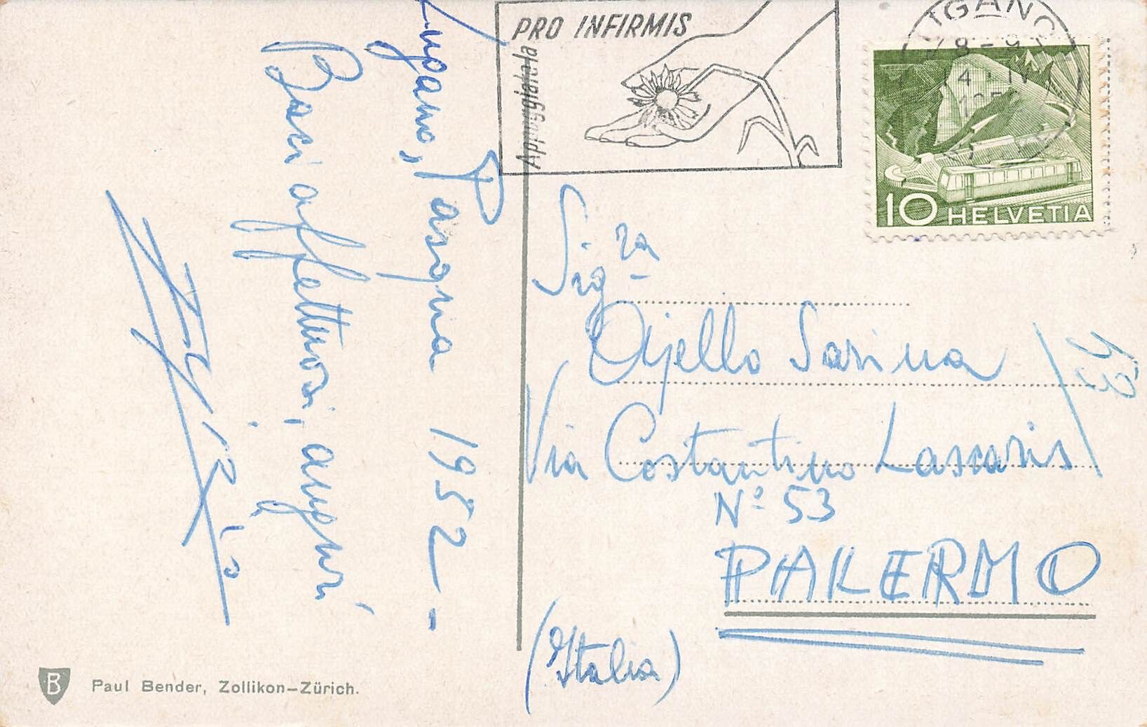 Cartoline postali: Lugano battello boot schiff – Usato da Biasca venduto da Blenio71 1