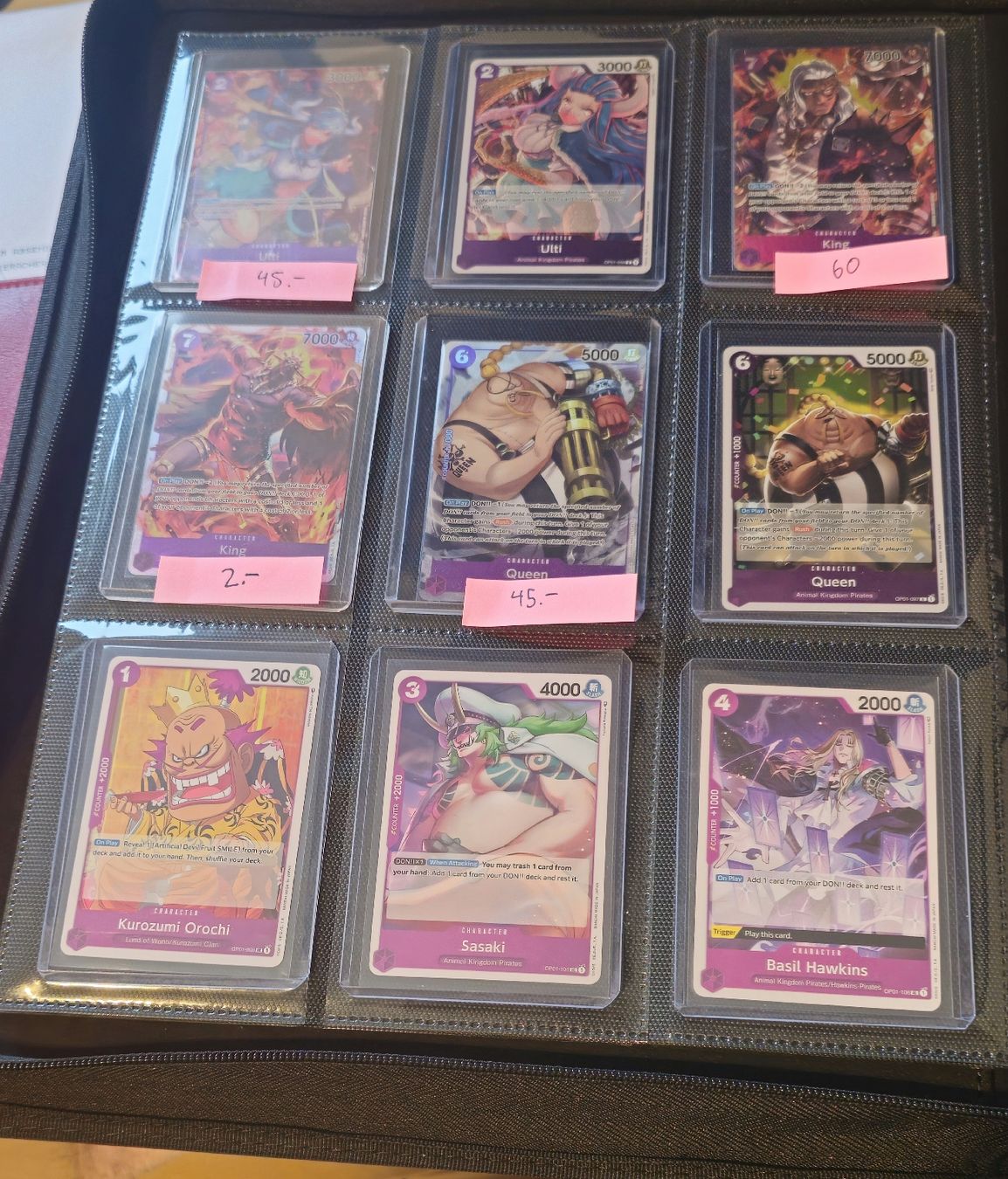 Bandai Carte collezionabili: One Piece OP01 Blue Bottom Pre Errata Karten – Usato da Thierachern venduto da YokaiStore 7