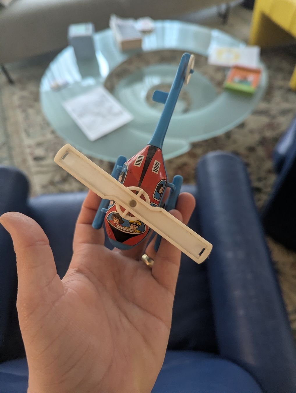 Tin Helicopter Toy sky master made in Japan (Gebraucht) in Erlinsbach ...