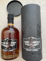 Swiss Mountain Single Malt Whisky 7 Years Rock Label