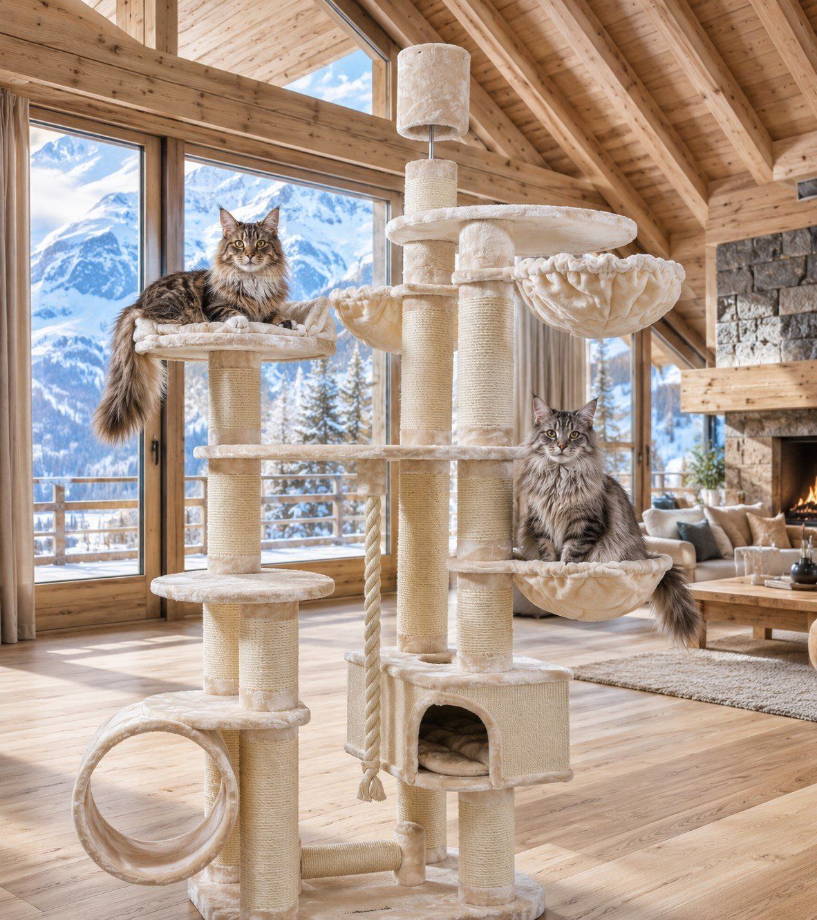 Tiragraffi: WUNDER KATZENBAUM - GROSSE KATZEN TOP ! – Nuovo e nell'imballaggio originale da Eschenbach LU venduto da PETHOMES_AG 2
