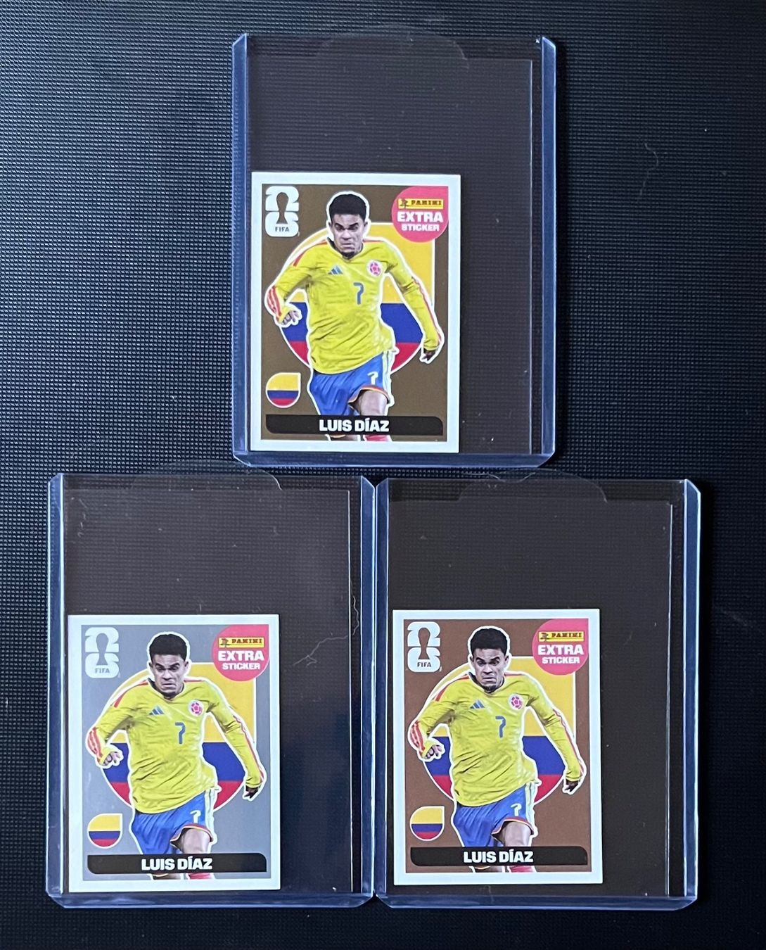 Panini Cartes à collectionner: Diaz Bronze / Silver / Gold Panini Extra Sticker 2026 – Neuf (Voir description) à Villeret par Ma_To