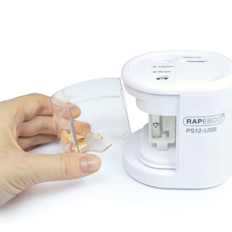 Temperini: Elektrischer Doppel-Spitzer, USB weiss – Nuovo e nell'imballaggio originale da St. Gallen venduto da cointec 4