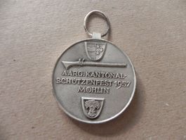 Medaille Kant. Schützenfest Möhlin 1957