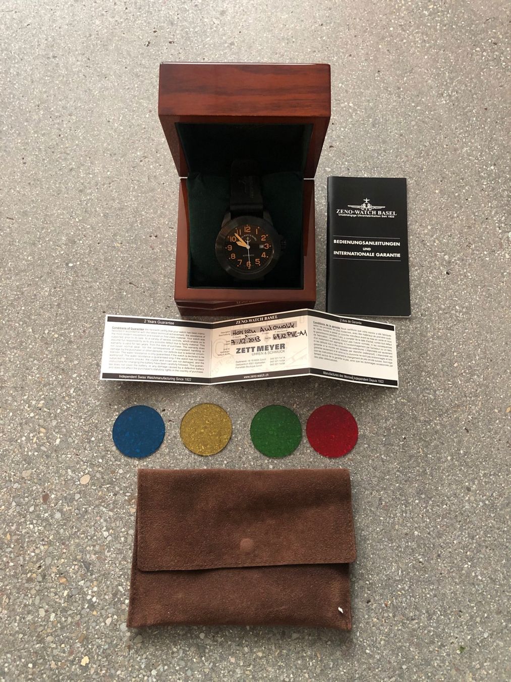Zeno Orologi: Zeno Jumbo – Nuovo (secondo la descrizione) da Glattpark (Opfikon) venduto da eidgenosse601 4