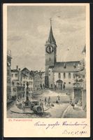 AK Zürich, St. Peterskirche, 1901