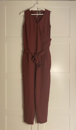 Jumpsuit Weinrot