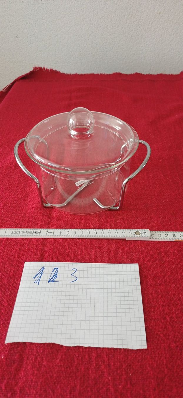 Bodum Ciotole: kleine Glasschale mit Deckel – Usato da Pfäffikon ZH venduto da rst628