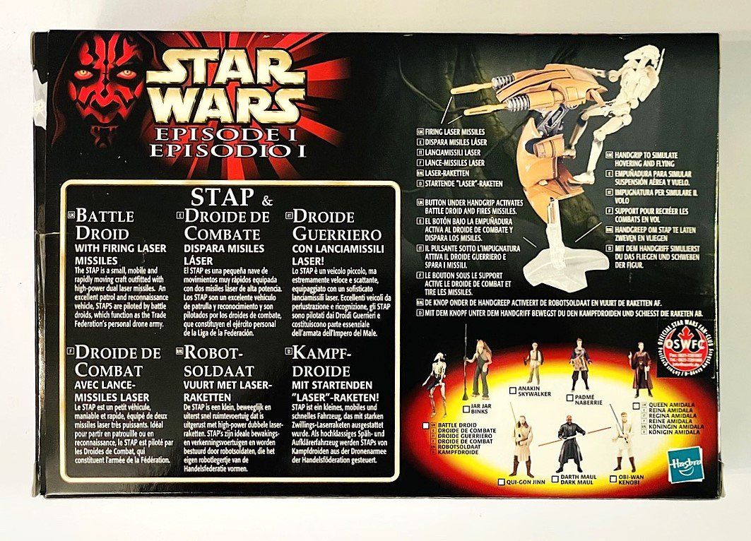 Star Wars Figurines: Star Wars Episode 1 Battle Droid STAP 10 cm – D'occasion à Duggingen par nad_6yzh 1