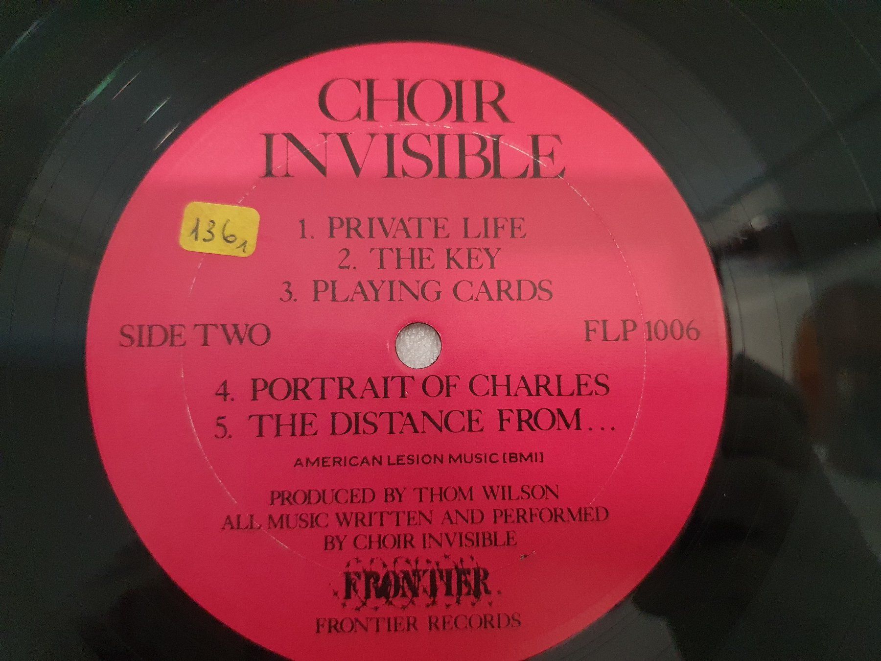 Schallplatten: Choir Invisible – Choir Invisible – Gebraucht aus Uster von Vinyl-Leidenschaft 5