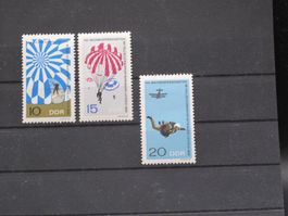 DDR 1966 Falsschirmspringen WM **