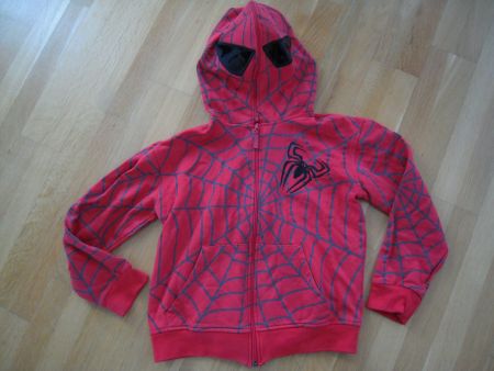 Spider-Man Kapuzenpullover Gr 134