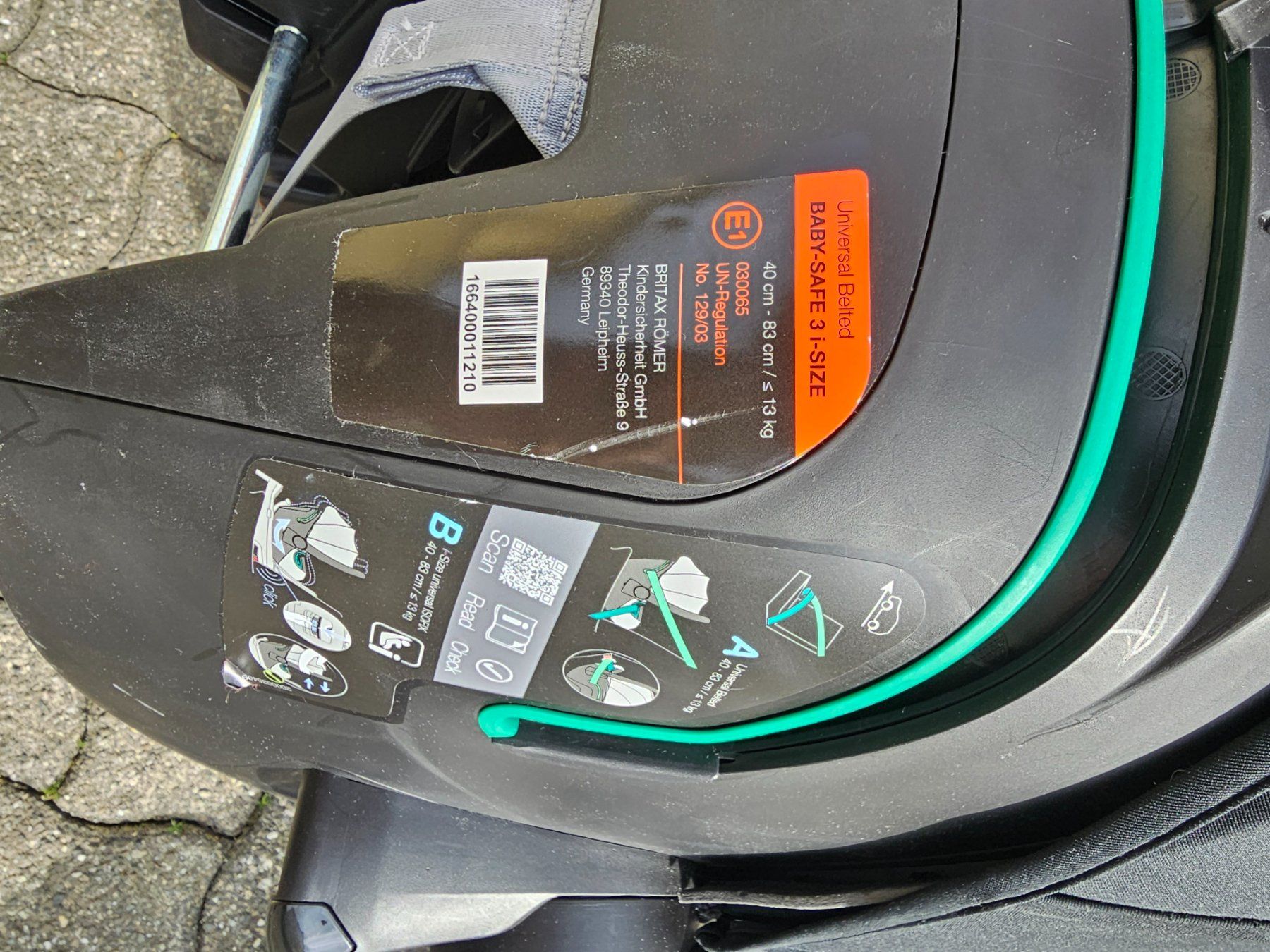 Britax Römer Seggiolini per auto: Britax Römer Baby-safe 3 i-Size Autositz + Flex Base – Usato da Rorschach venduto da bro_rc52 4