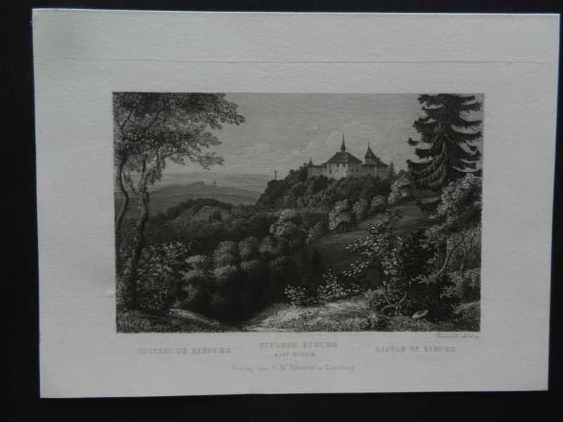 Incisioni: Kyburg Schloss – Usato da Risch venduto da Rischli15