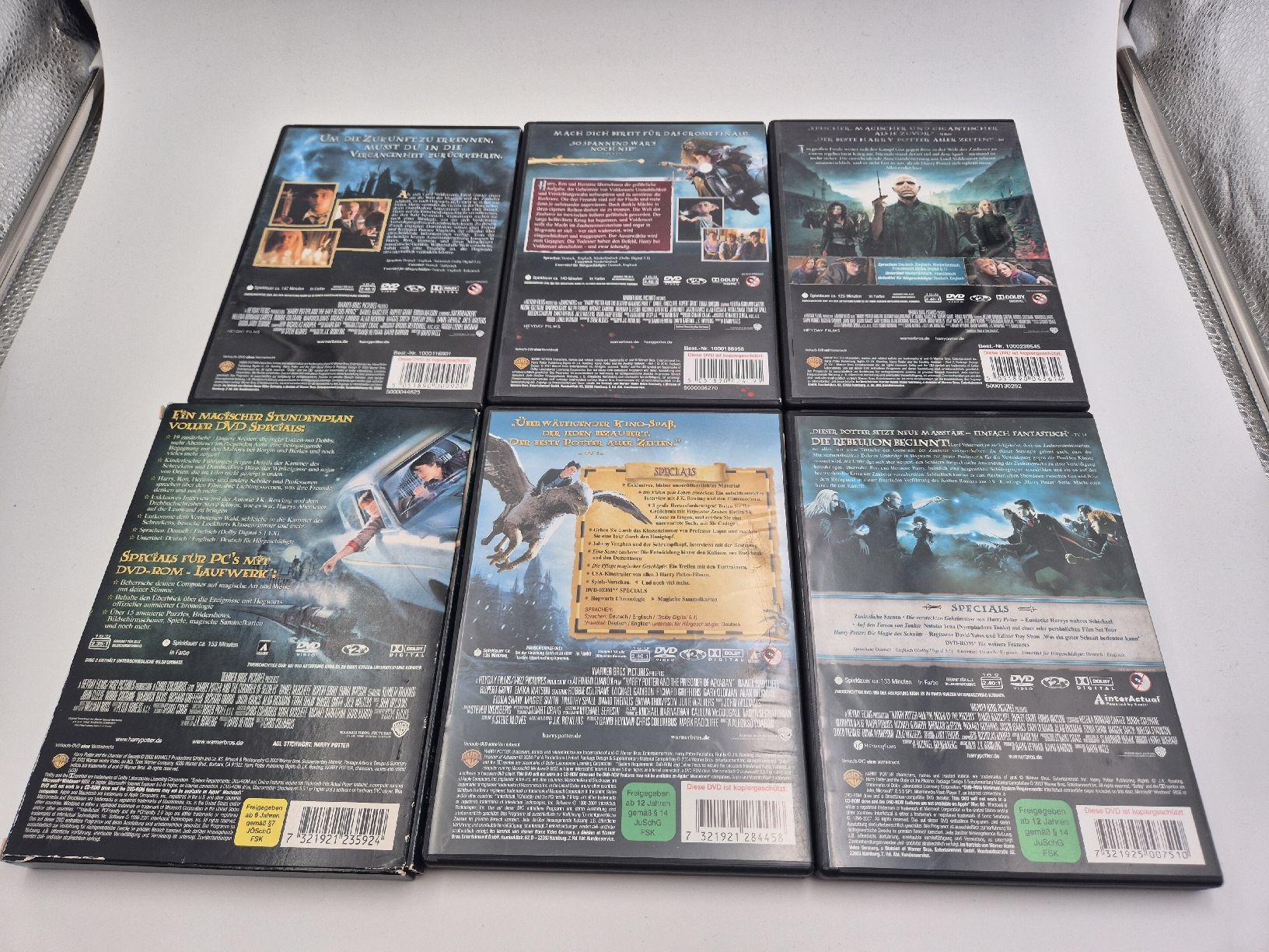 Alle DVDs: Harry Potter DVD Sammlung, Teil 2-7 – Gebraucht aus Ettiswil von beekeper13 1