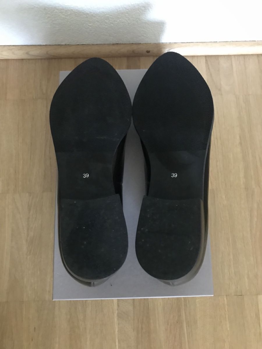 Scarpe da donna: Mocassins cuir vernis gris – Nuovo (secondo la descrizione) da Fribourg venduto da mag_z6z6 3