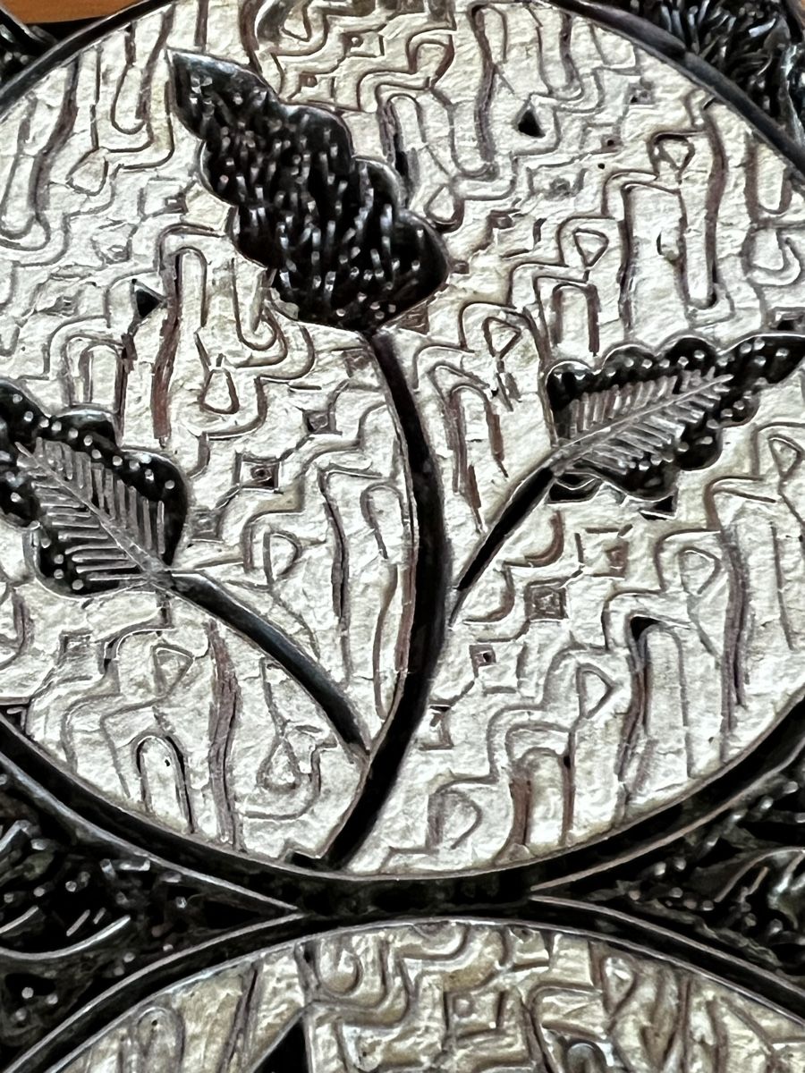 Tutte le decorazioni: Batik Kupferstempel Java Bali  Indonesien Asien Unesco – Usato da Moehlin venduto da Balirain 2