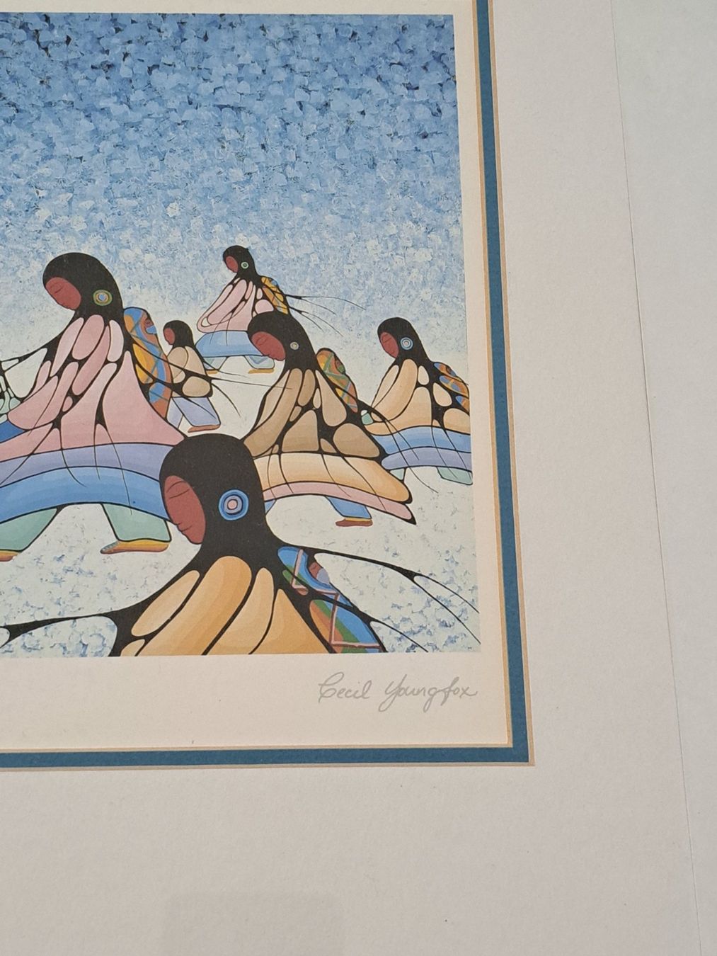 Grafiken & Lithographien: Returning Kanada Indianer Cecil YoungFox Signiert – Gebraucht aus Birsfelden von oleros 4