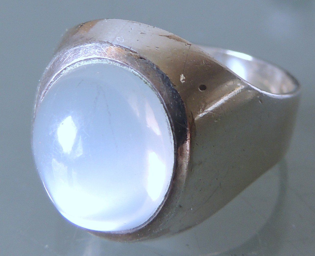 Ringe: Mondstein Silber 925 Fingerring Gr. 58 – Gebraucht aus Waldenburg von schaller707 5