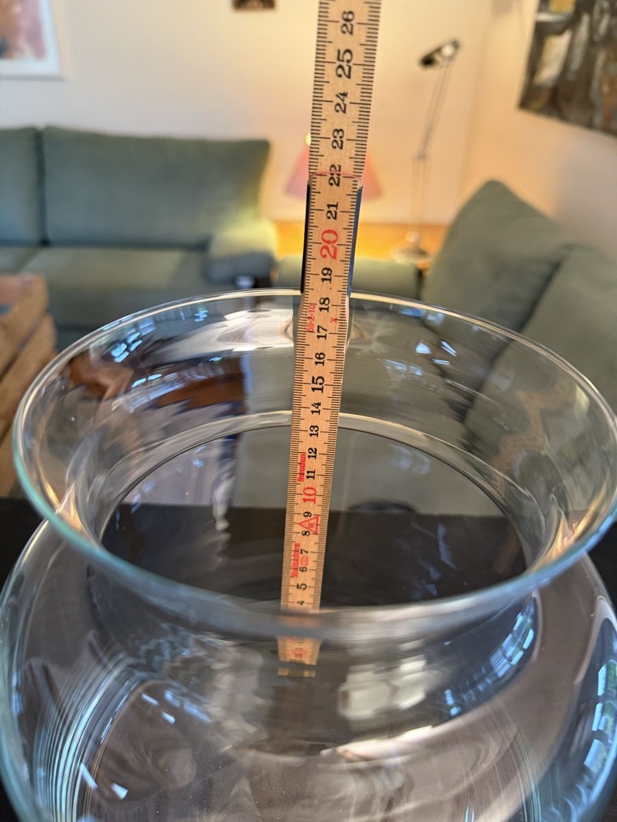 Vasi & Recipienti: Vase en verre transparent – Usato da Les Enfers venduto da samoern 3