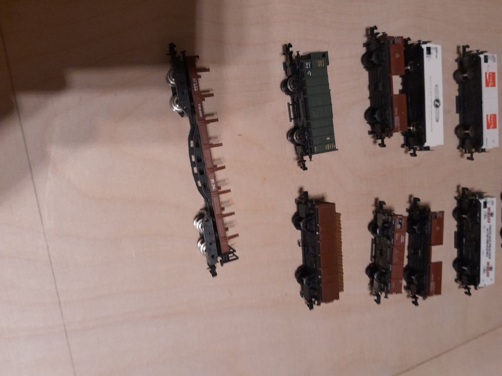 LOT DE 7 wagons HO, 6 JOUEF et 1 FOBBI, état divers EUR 12,00 - PicClick FR
