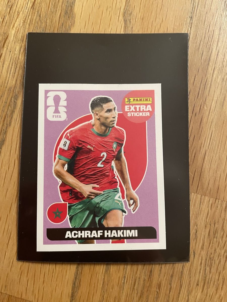 Panini Cartes à collectionner: FIFA Panini extra Sticker 2026 Achraf Hakimi – Neuf (Voir description) à Kloten par guggelhopf 2