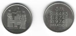 2 x Gedenkmünze 1974 Verfassungsrevision