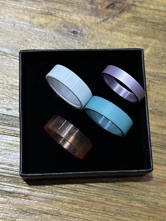 Anelli: Mood Ring Innenleben Grösse 60 Spring Colors  – Usato da Weissenburg venduto da Honigcalcit