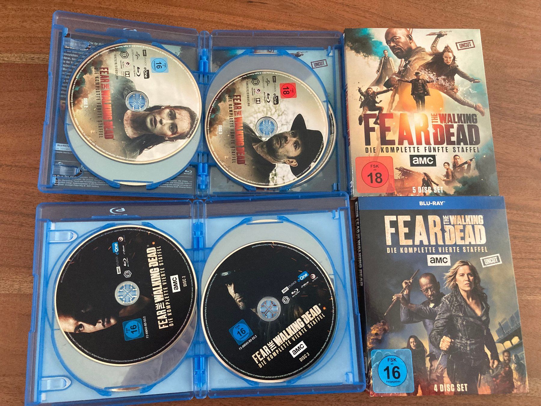 Alle DVDs: Fear The Walking Dead: Staffeln 1-5 – Neu (gemäss Beschreibung) aus Mauensee von Etrigan 7