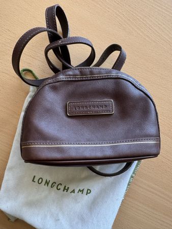 Longchamp Sac à bandoulière Cuir Marron