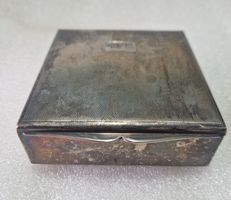 Antike Art Déco Zigarettendose / Schatulle