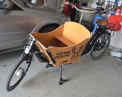 Lastenrad ALTEC mit Holzkiste gebraucht