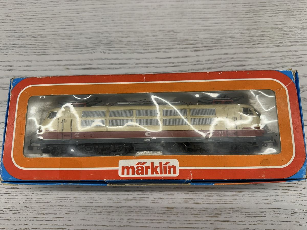 Märklin Modellini di ferrovie: Märklin 3054 DB BR 103 – Usato da Lupsingen venduto da New-Haven 7