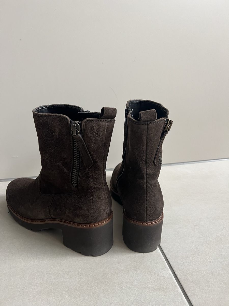 Gabor Damenschuhe: Braune Leder Stiefeletten – Neu (gemäss Beschreibung) aus Unterengstringen von baj_2zfq 5