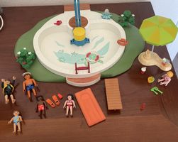 Playmobil piscine familiale accessoires et personnages