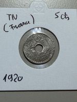 Tunisie - 5 centimes - 1920