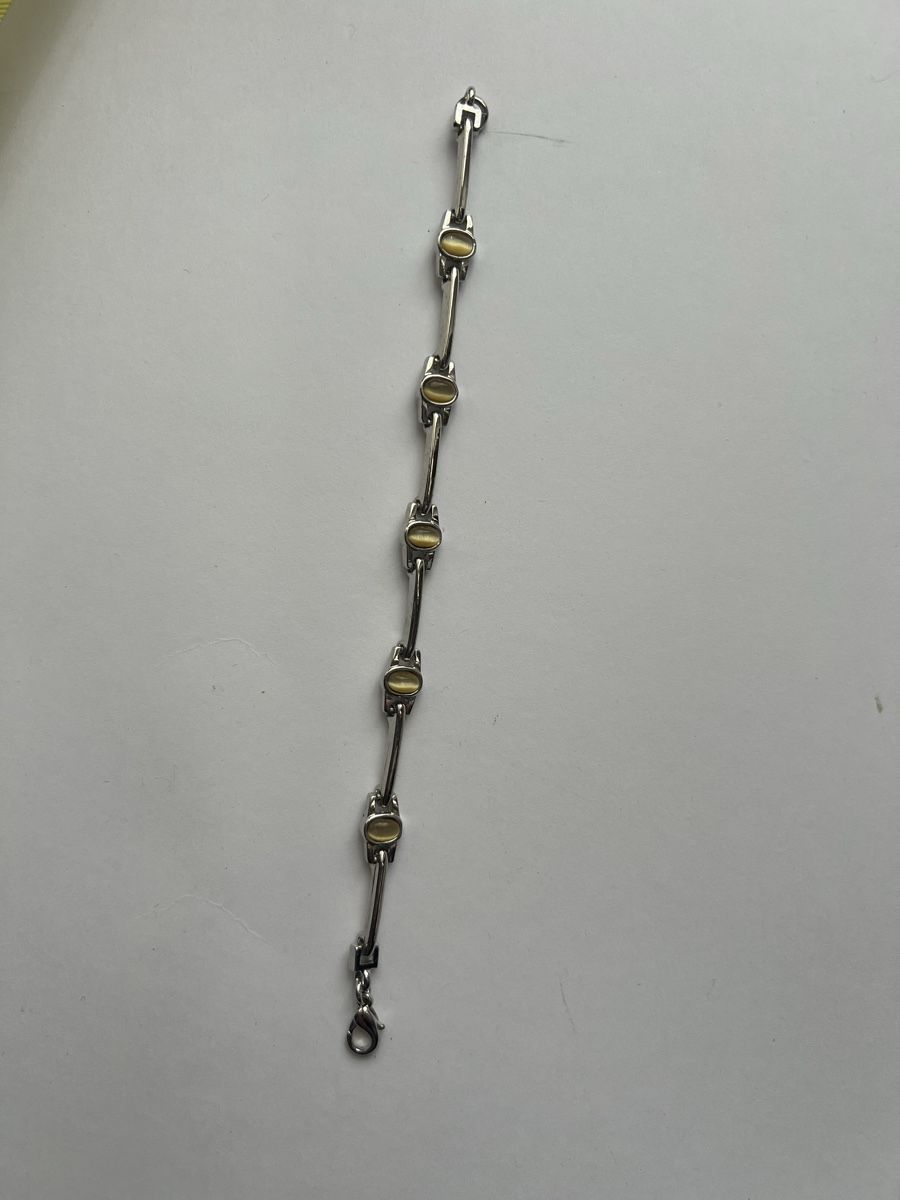 Bracciali & Braccialetti: Semi-rigid bracelet with yellow stones – Usato da Zürich venduto da Zurich_TimeCapsule 1
