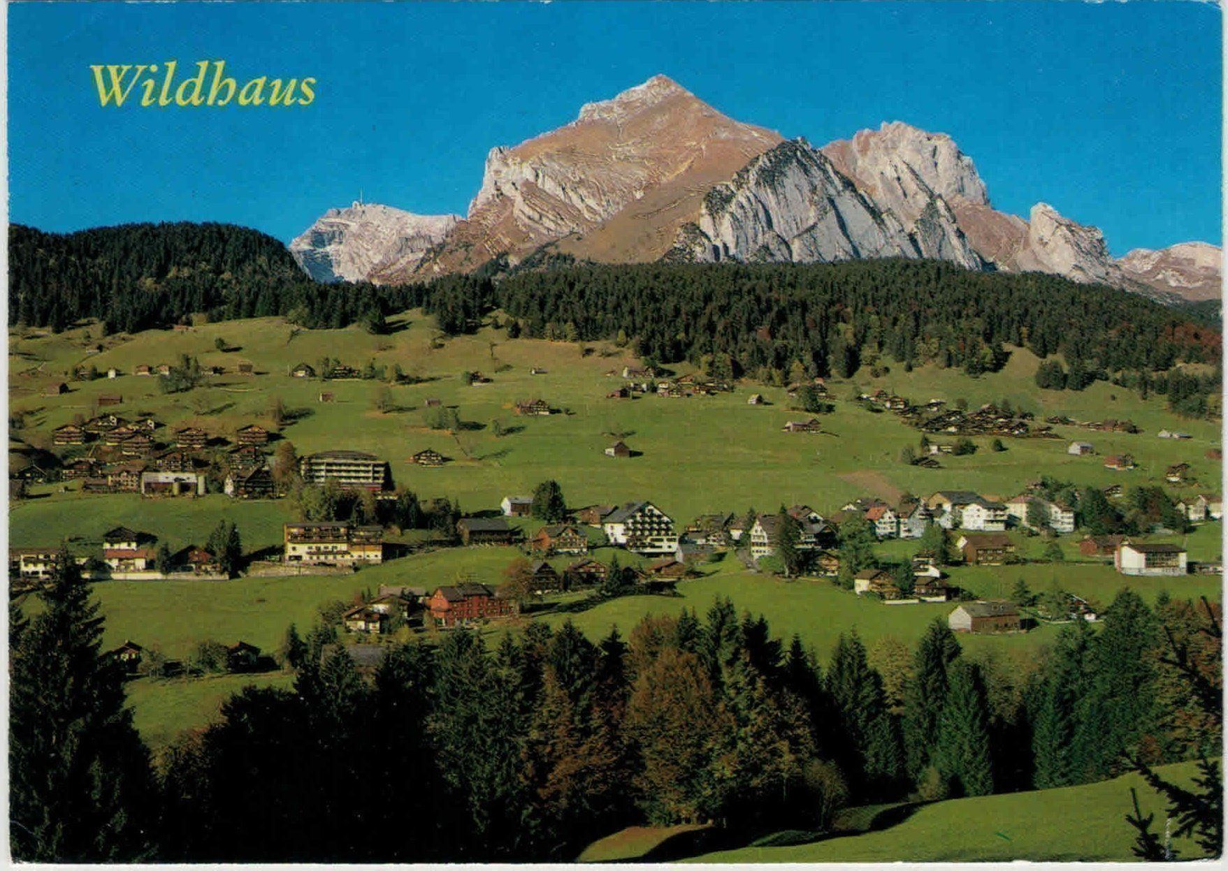 Cartoline postali: SG 99 Widhaus Lisighaus 1994 GF – Usato da Fribourg venduto da philafri