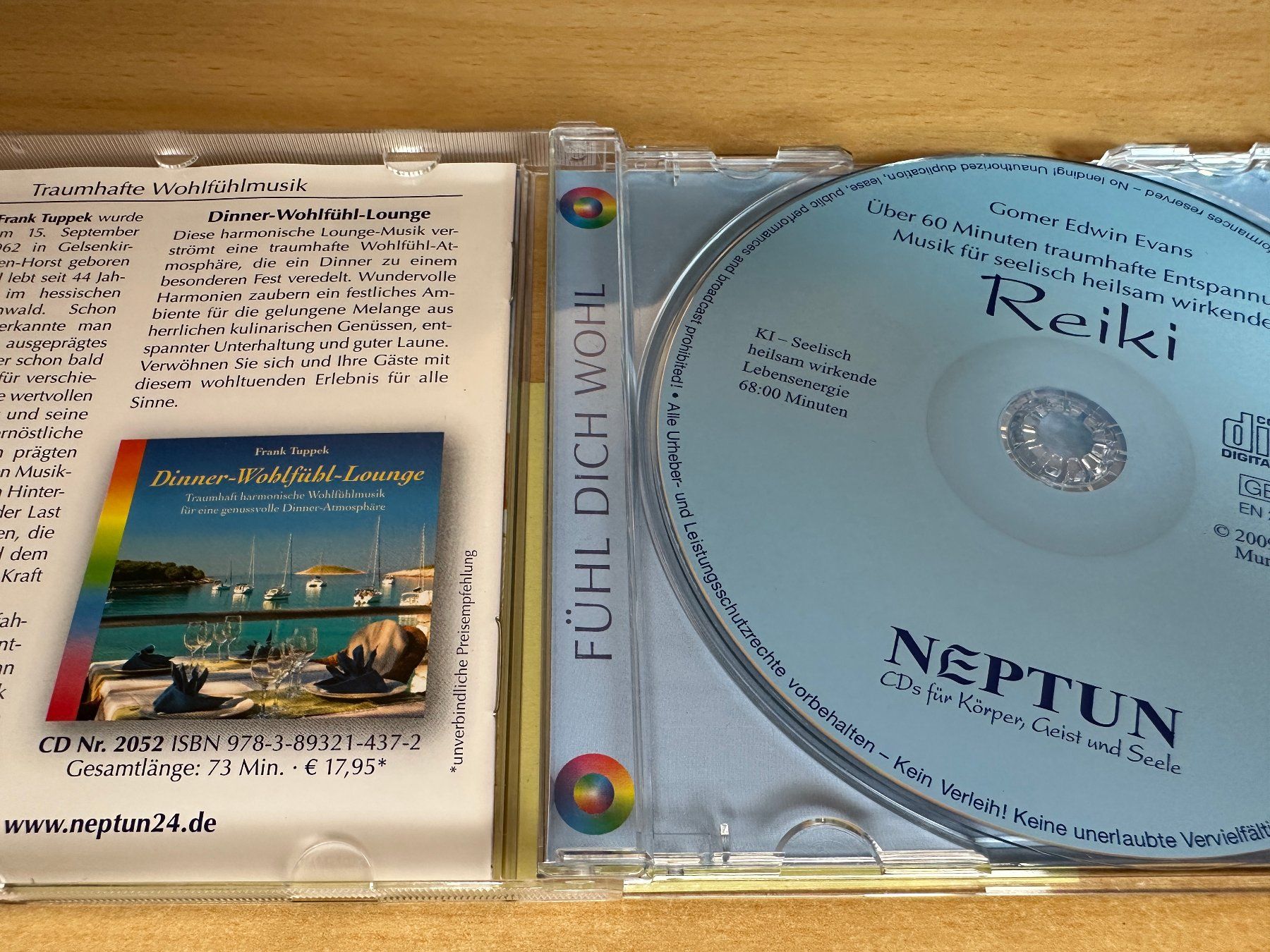 CD: B2 Evans Gomer Edwin - Reiki – Usato da Rikon im Tösstal venduto da Alpenmutz 2