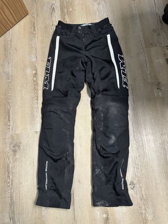 Motorradhose FLM schwarz Grösse M
