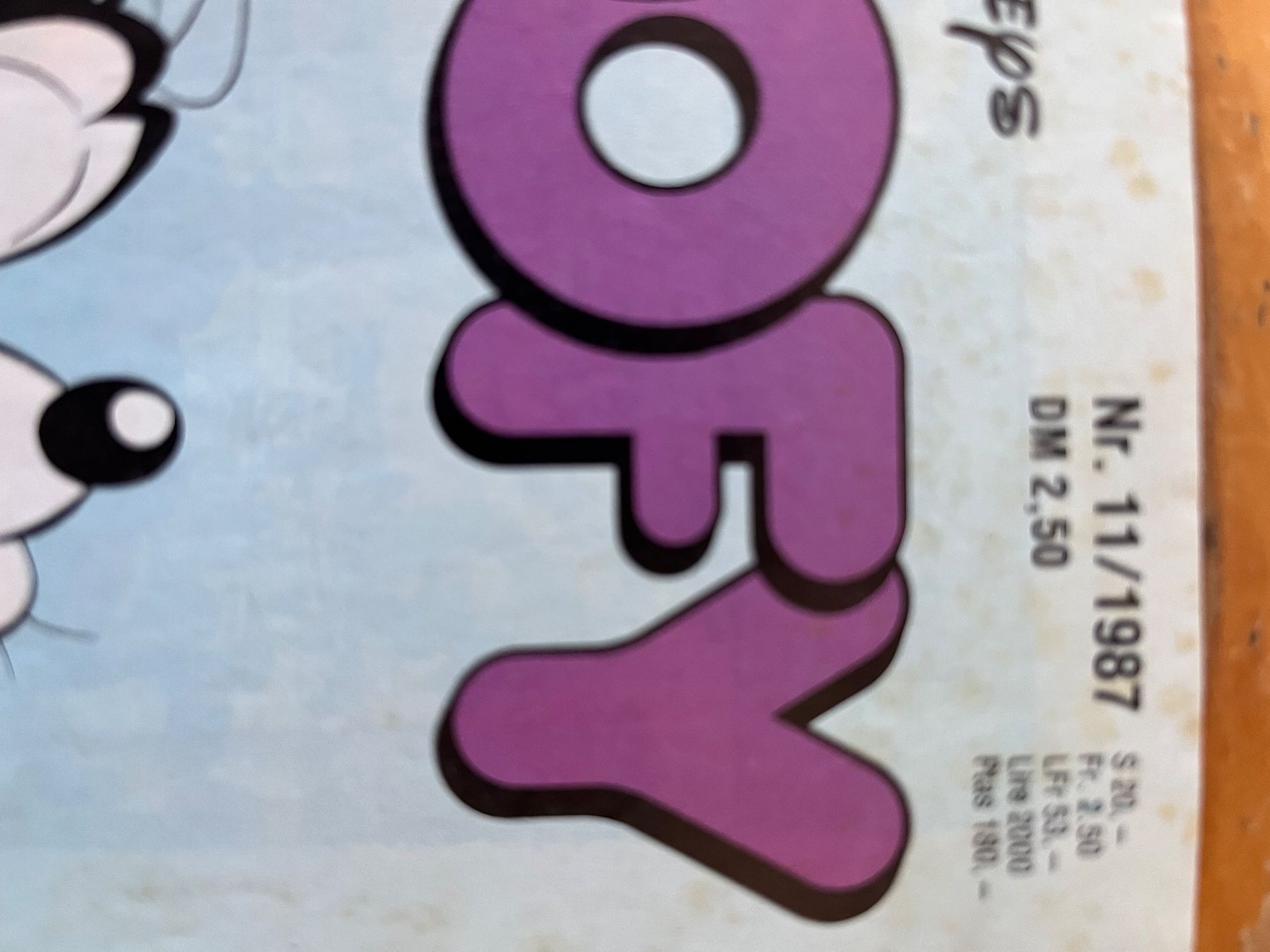 BD: Micky Maus und Goofy von 1987 – D'occasion à Flumenthal par Fetthenne 1
