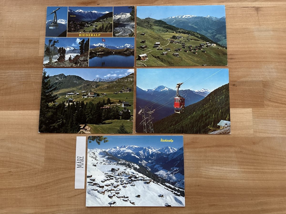 Cartoline postali: AK von Riederalp – Usato da Rümlang venduto da Kartenpost1