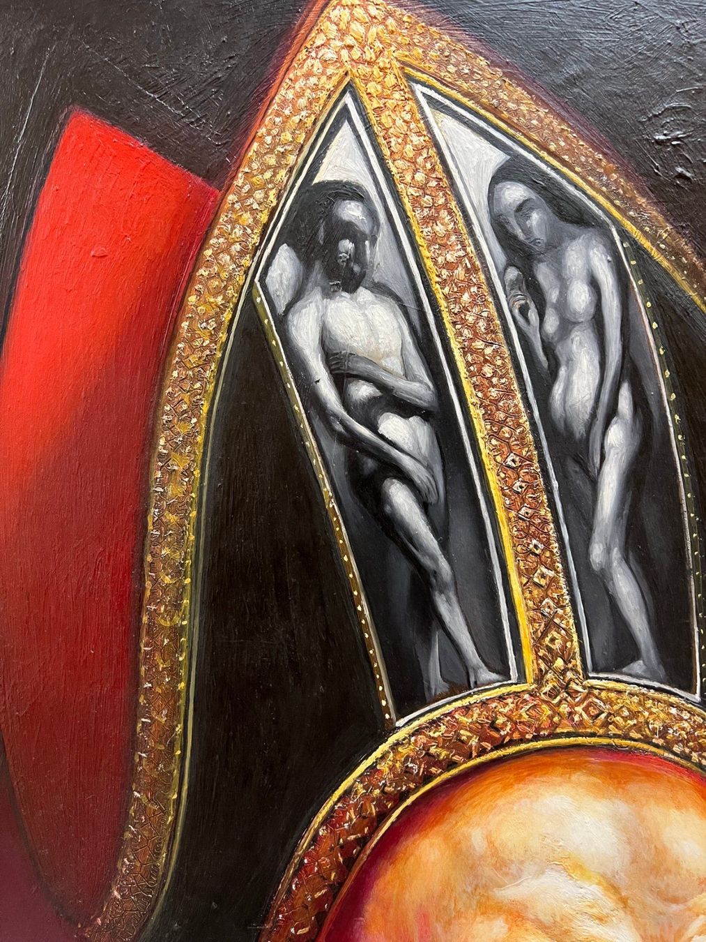 Dipinti: Grand Tableau signé Hans Aichinger 1991 – Usato da Morges venduto da Audemars07 3