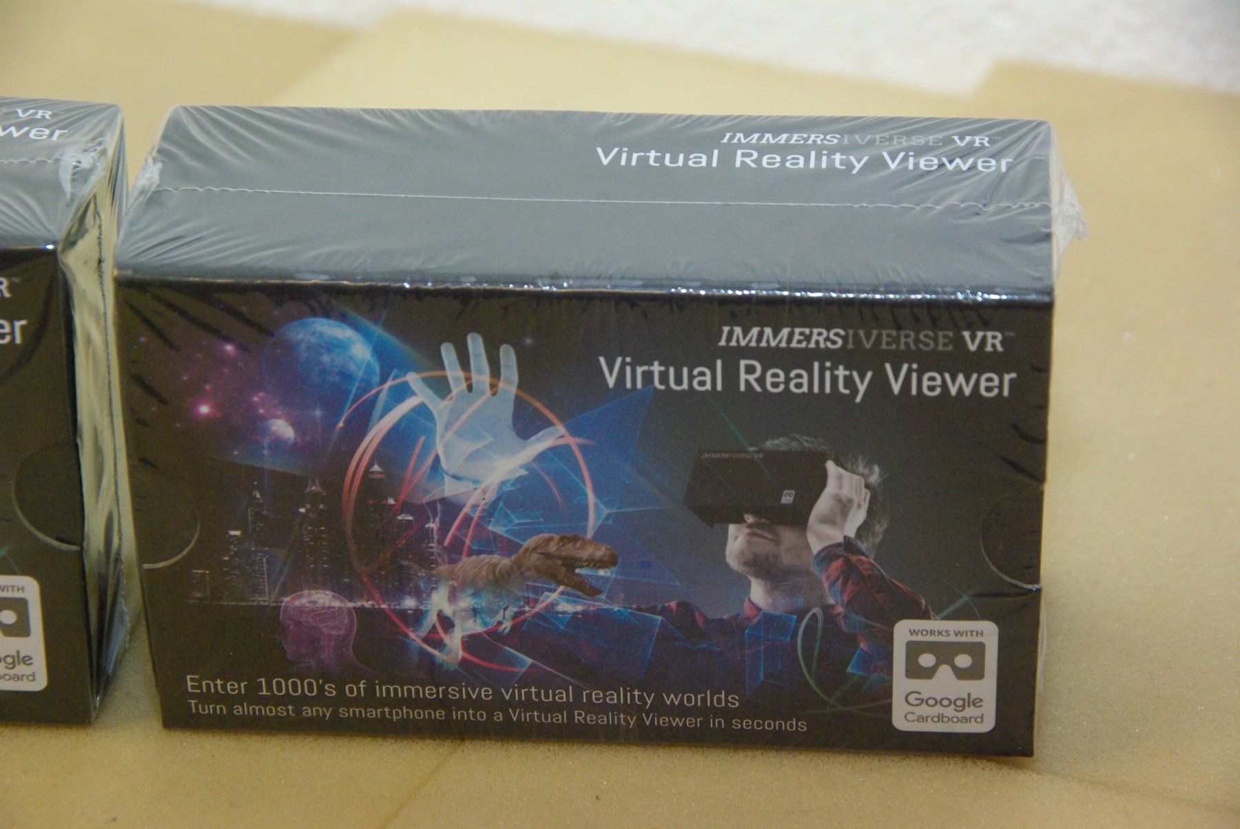 VR Brille: 2x VR Virtual Reality 3D-Brille, schwarz – Neu und originalverpackt aus Herisau von Cevianer1844 1