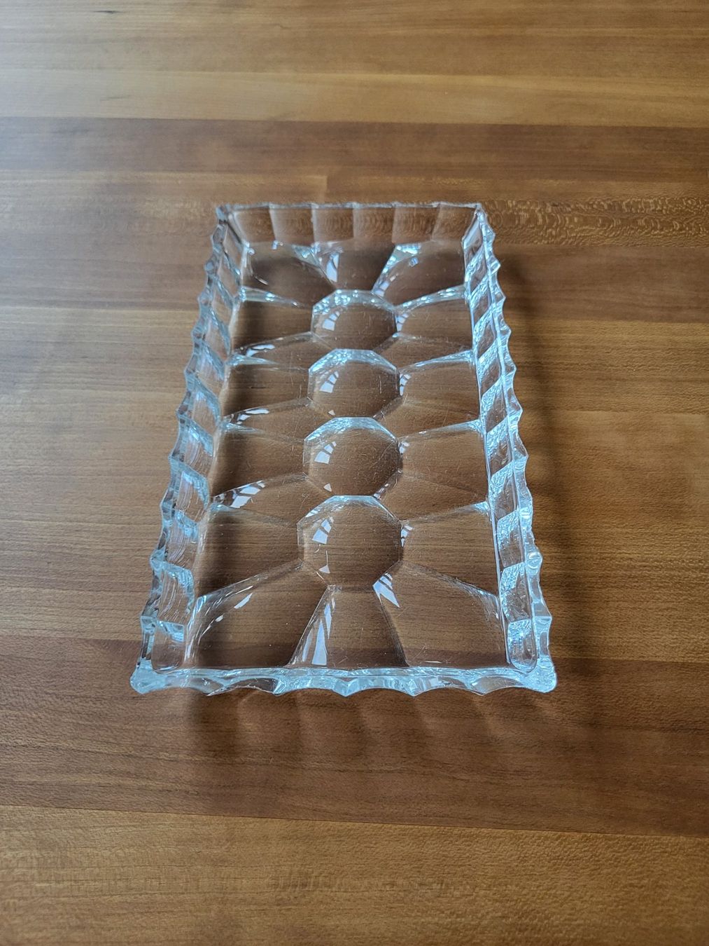 Servierplatten: Vintage Glas Schale, Servierplatte – Gebraucht aus Langenthal von baesa