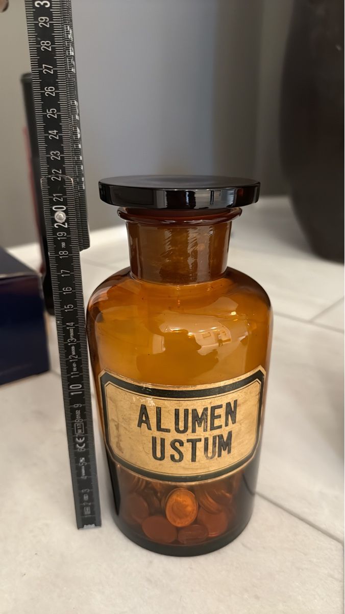 Bottiglie: Antike Apothekerflasche "Lumen Ustum" – Usato da Herrliberg venduto da Phipsi03