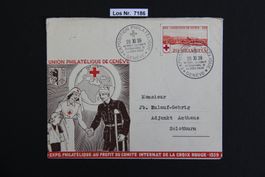 CH 1939 Brief mit sauberem Sonderstempel            Los 7186