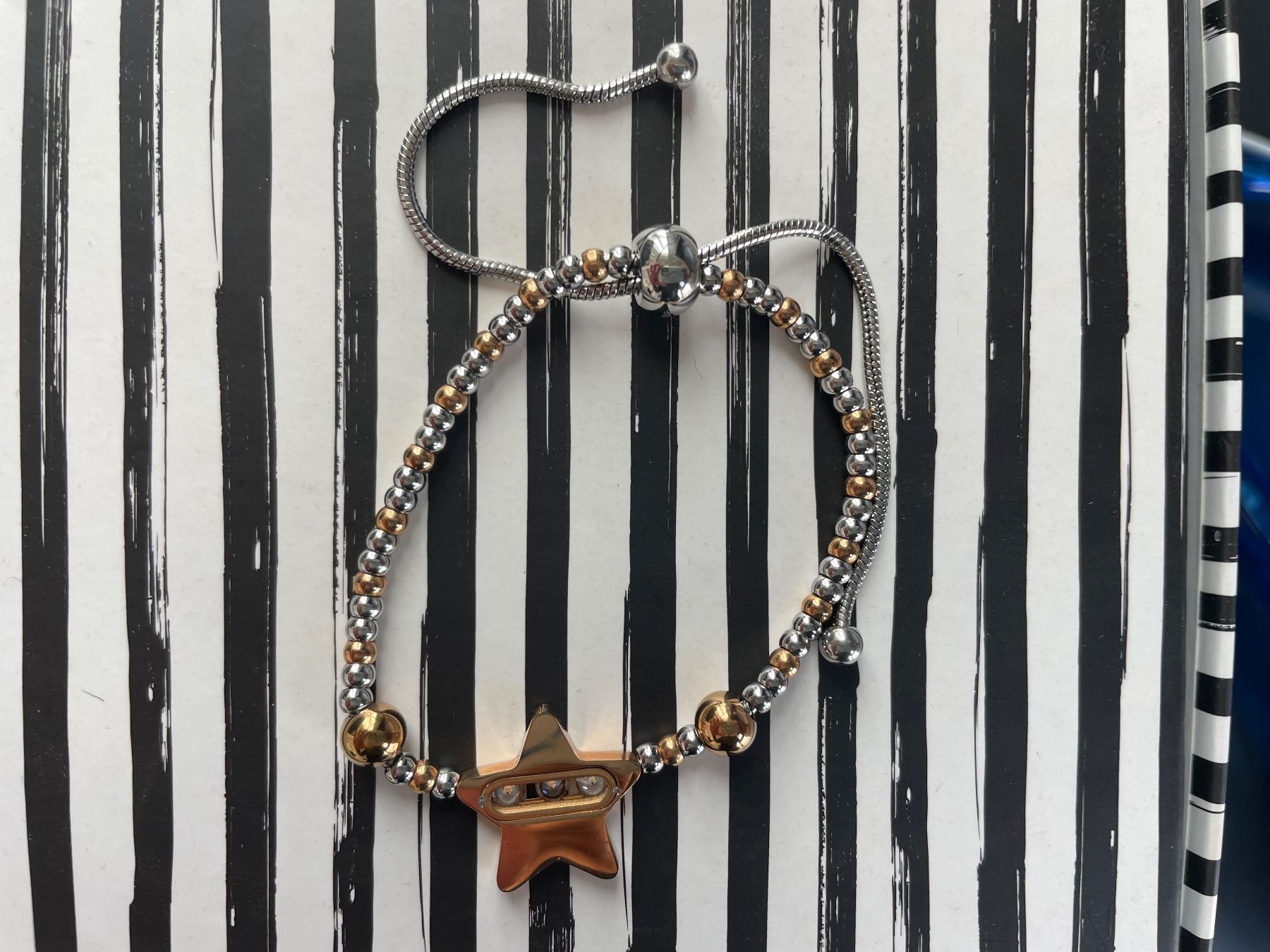 Bracciali & Braccialetti: Kinderarmband Stern mit Glitzersteine – Nuovo e nell'imballaggio originale da Richterswil venduto da Jolipoisson