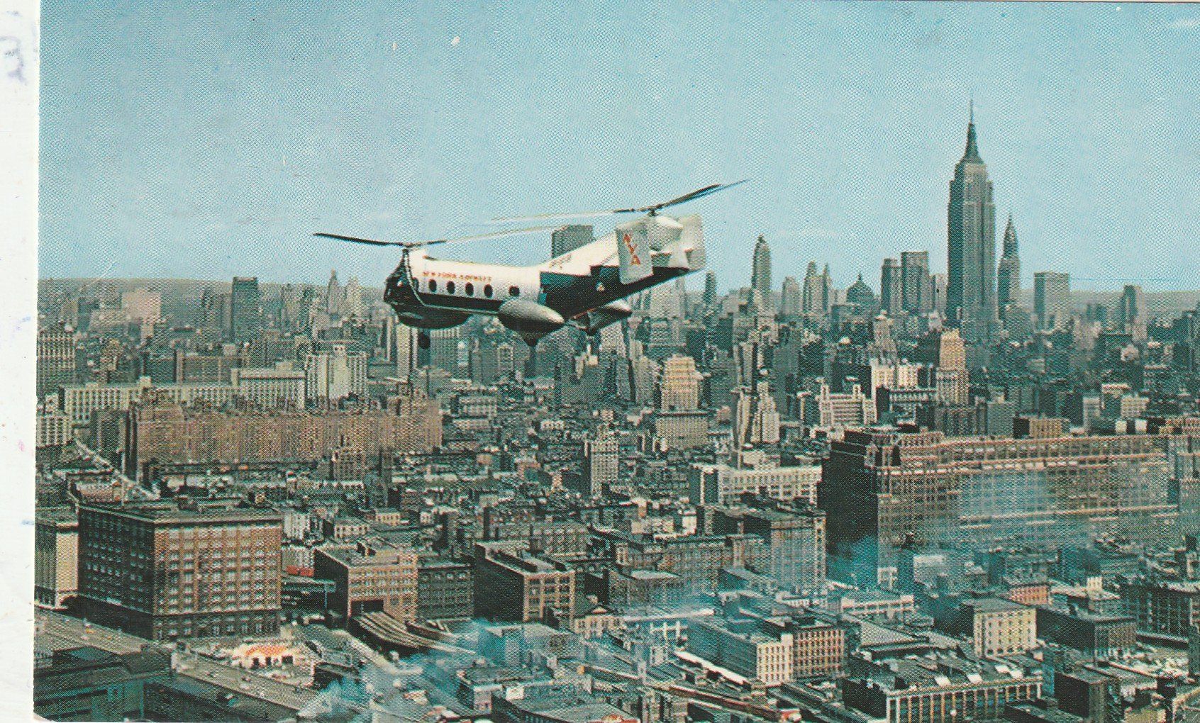 Cartoline postali: Heli über New York – Usato da Lumbrein venduto da made02