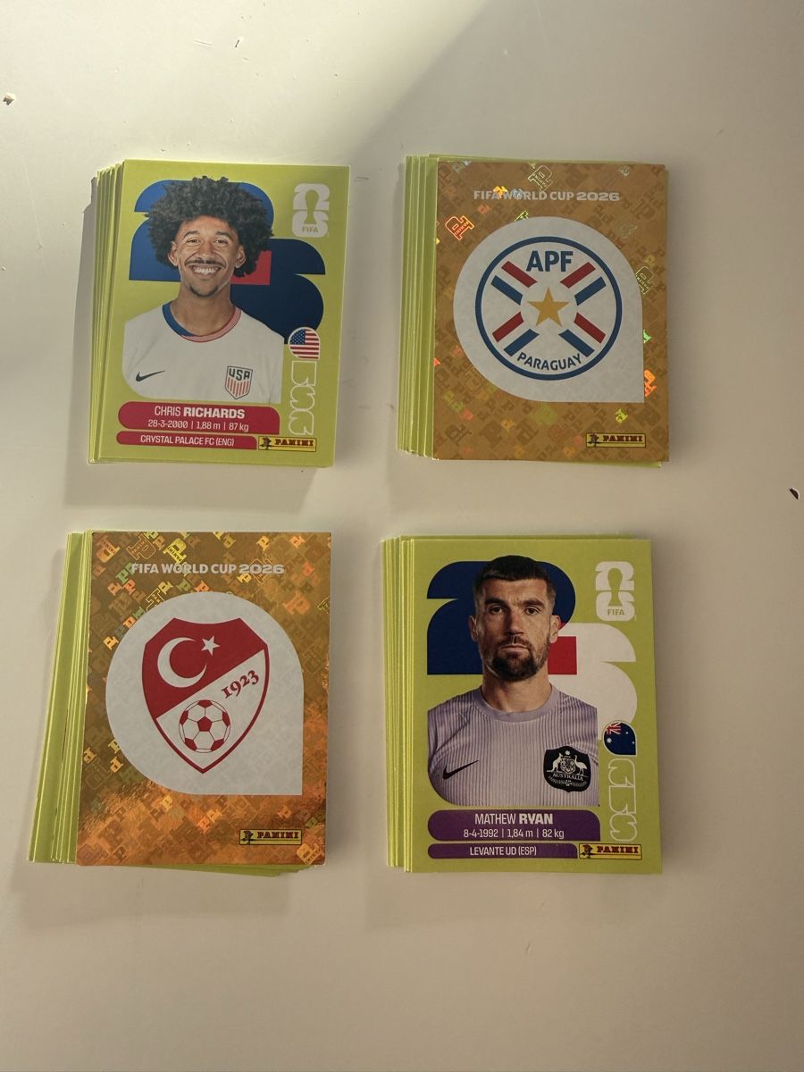 Panini Carte collezionabili: Gruppe D, keine Doppelte – Nuovo (secondo la descrizione) da Bischofszell venduto da fab_vzv8